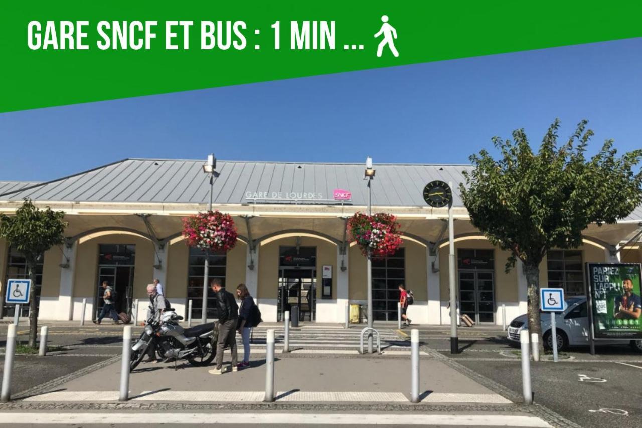 Апартаменти Loc Trotteur Le Fleur Des Champs F2 Cosy, Gare Sncf De Лурд Екстер'єр фото